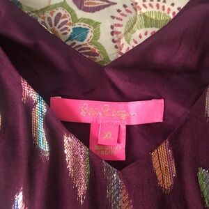 Lilly Pulitzer Florin Vneck Sleeveless Top